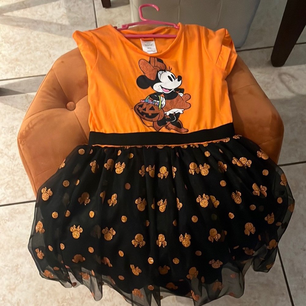 Disney Minnie Mouse Halloween Dress size 7/8